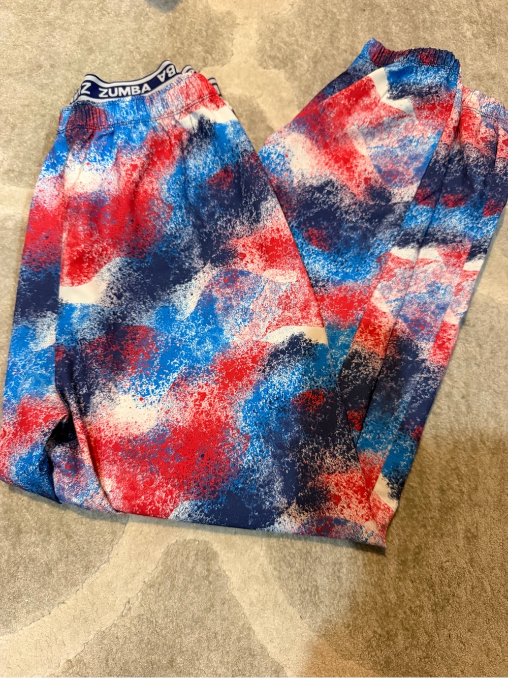 Apres Zumba Double Waisted Slouch Woven Pants